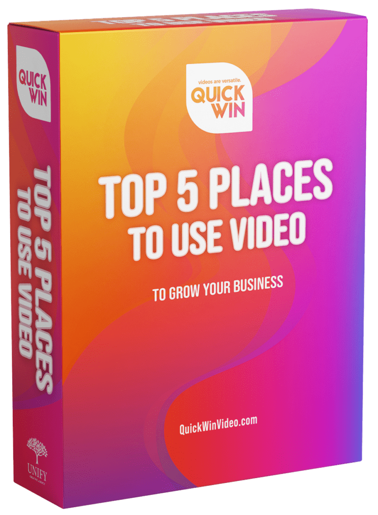 Top 5 places to use video